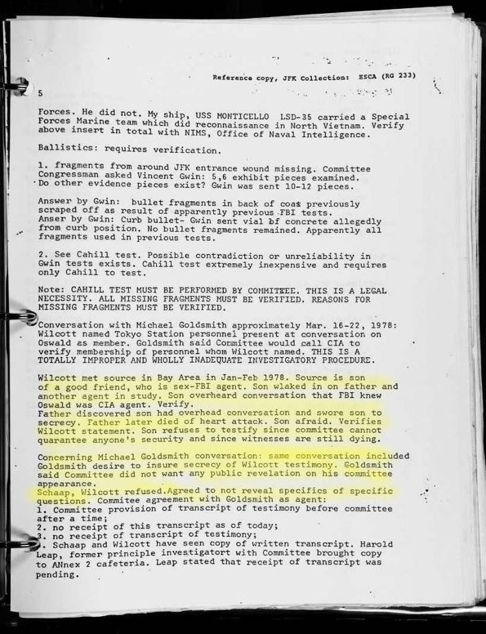  Oswald s CIA Cryptonym RX ZIM JFK Assassination Debate The 